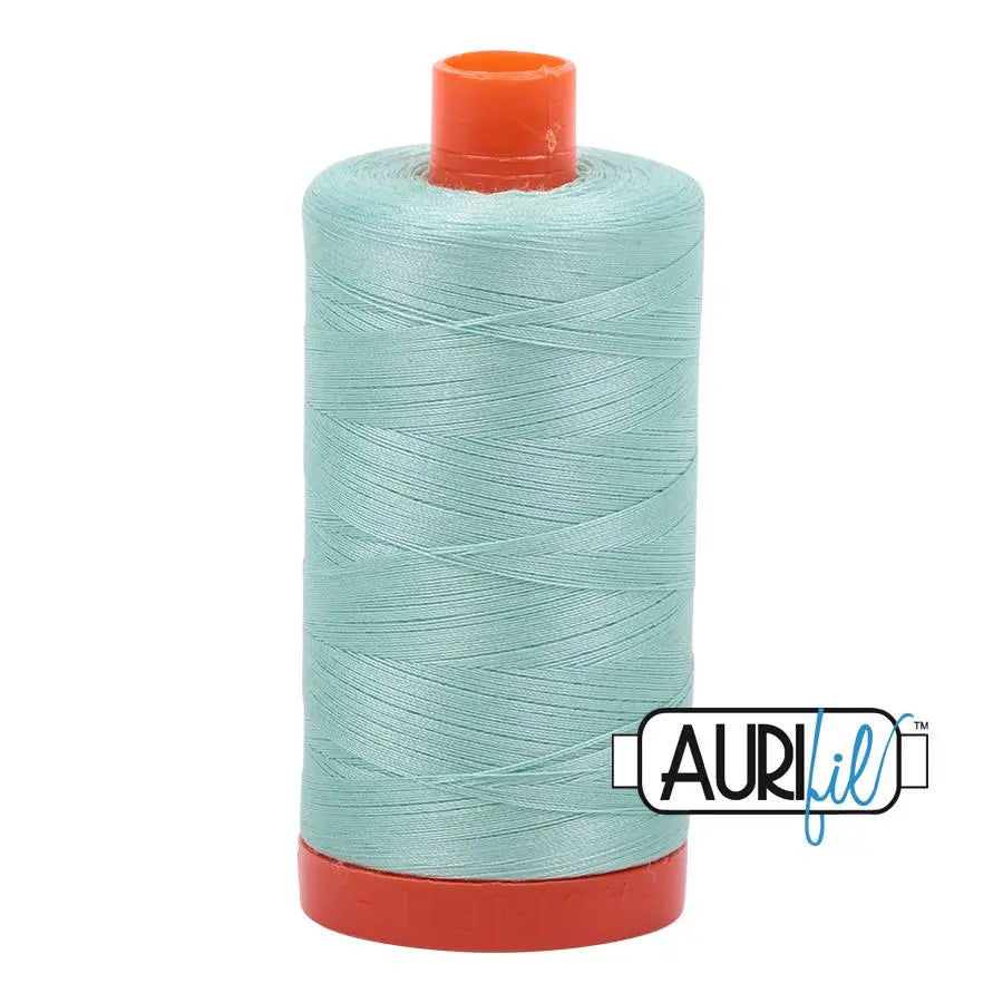 2830 Mint Aurifil Cotton 50wt Large Spool