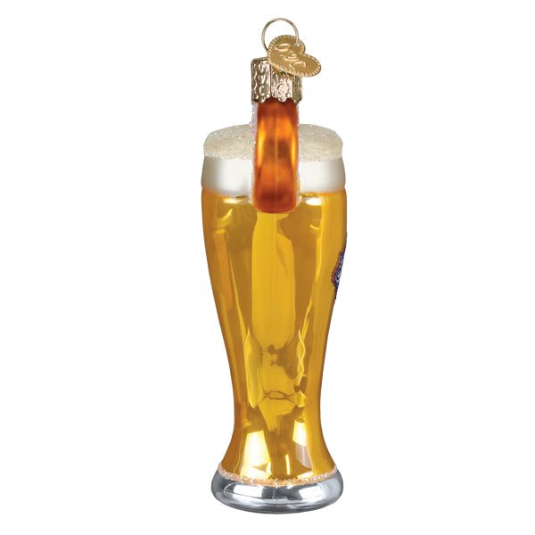 Glass Of Blue Moon Beer Ornament - Spandex PalaceOld World Christmas