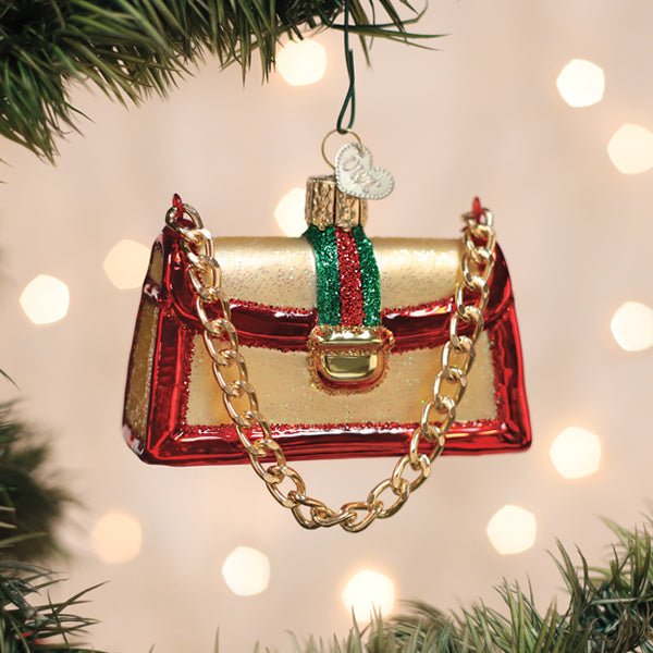 Fashion Purse Ornament - Spandex PalaceOld World Christmas