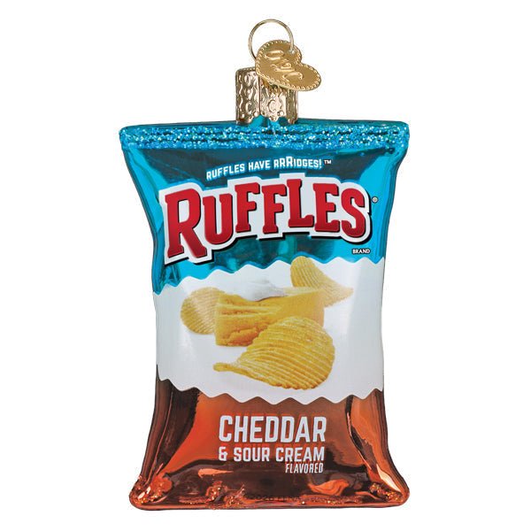 Ruffles Cheddar Sour Cream Chi Ornament - Spandex PalaceOld World Christmas