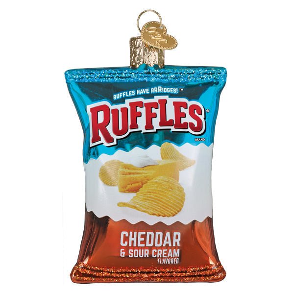 Ruffles Cheddar Sour Cream Chi Ornament - Spandex PalaceOld World Christmas