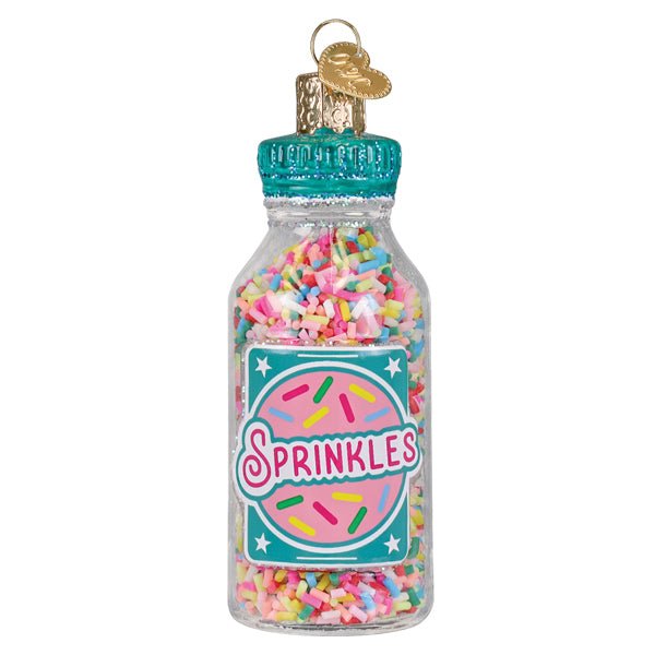 Jar Of Sprinkles Ornament - Spandex PalaceOld World Christmas