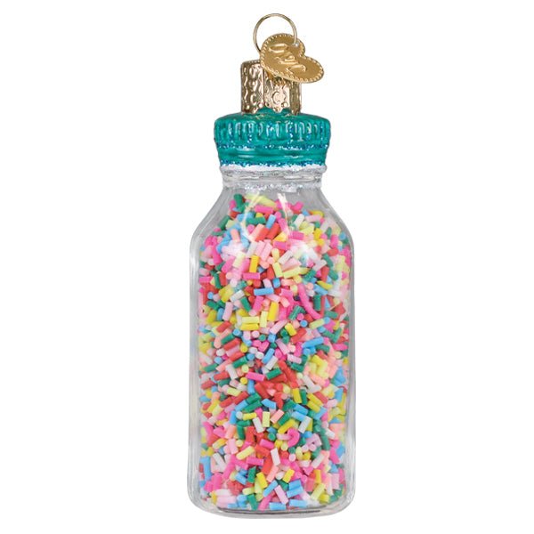 Jar Of Sprinkles Ornament - Spandex PalaceOld World Christmas