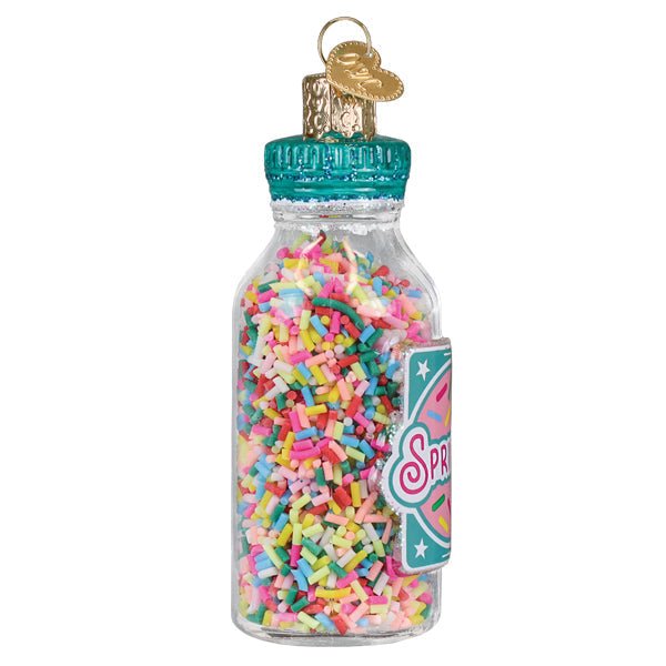 Jar Of Sprinkles Ornament - Spandex PalaceOld World Christmas
