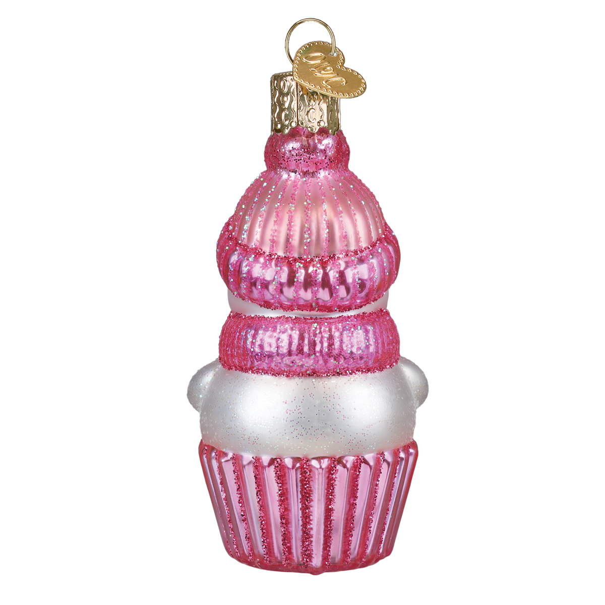 Snow Baby Cupcake Girl Ornament - Spandex PalaceOld World Christmas