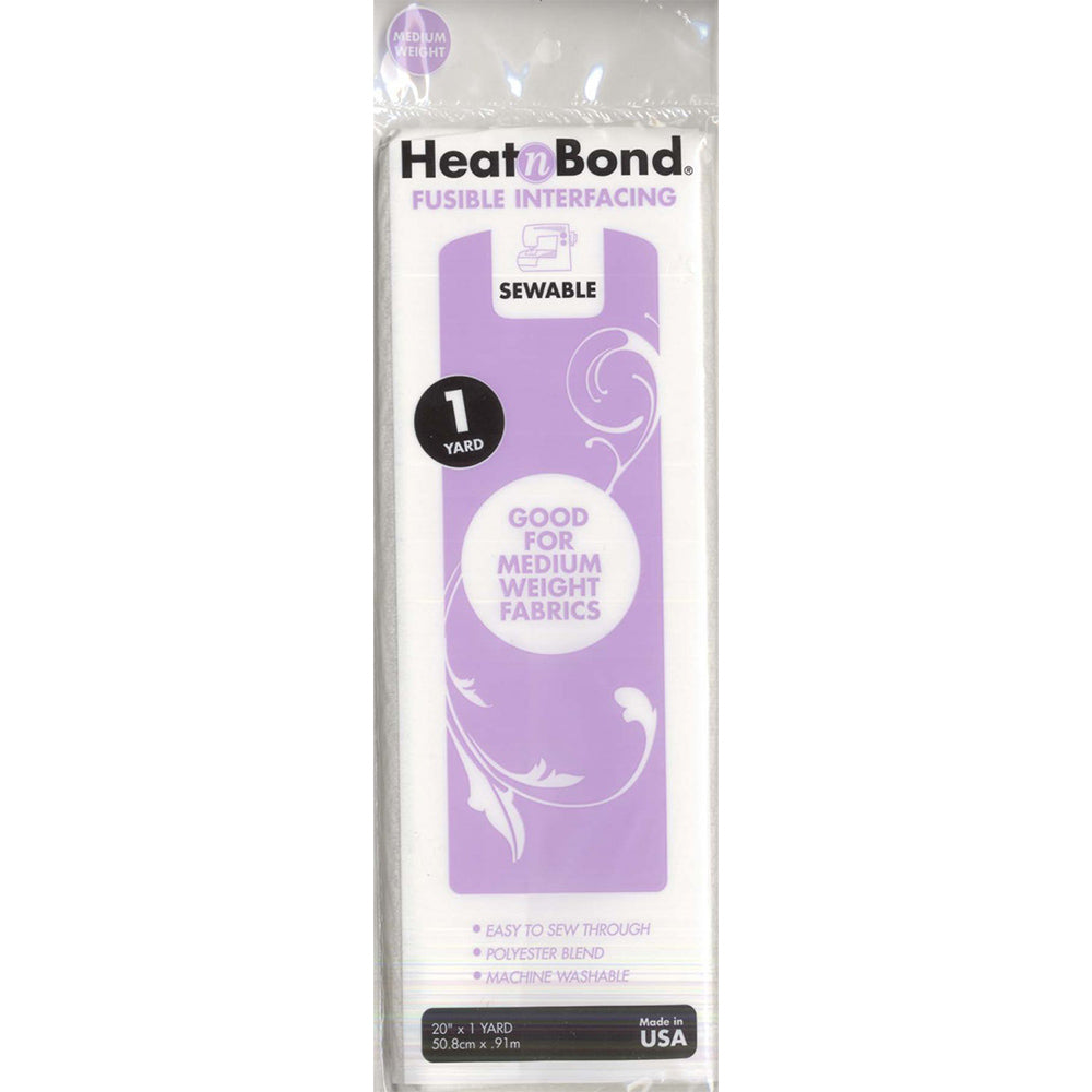 Heat N Bond Fusible Interfacing, 20in x 1yd