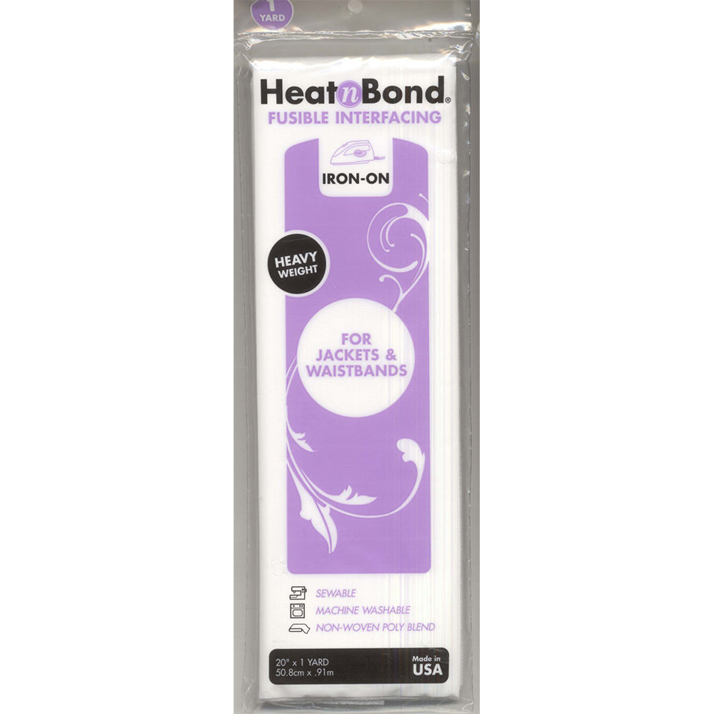 Heat N Bond Fusible Interfacing, 20in x 1yd