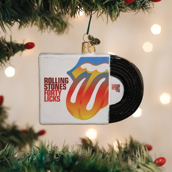 Forty Licks Album Cover Ornament - Spandex PalaceOld World Christmas