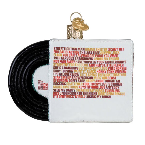 Forty Licks Album Cover Ornament - Spandex PalaceOld World Christmas