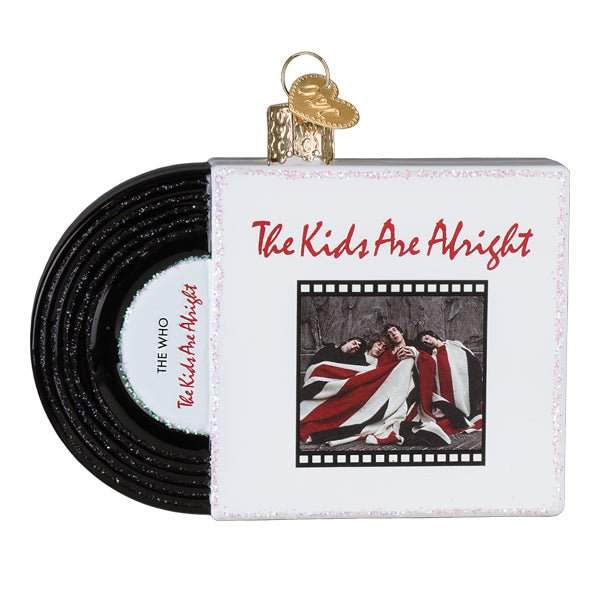 The Kids Are Alright Album Ornament - Spandex PalaceOld World Christmas