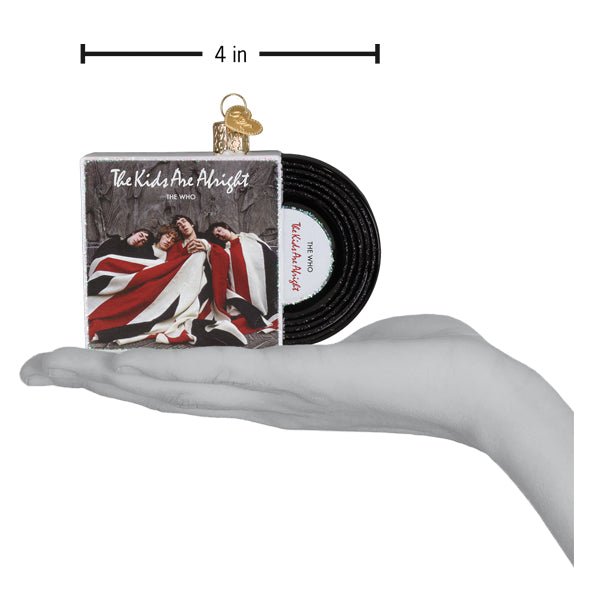 The Kids Are Alright Album Ornament - Spandex PalaceOld World Christmas