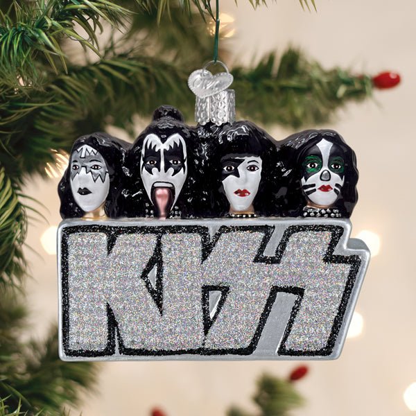 Kiss Band Ornament - Spandex PalaceOld World Christmas