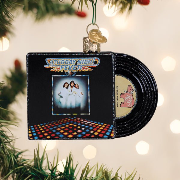 Saturday Night Fever Album Ornament - Spandex PalaceOld World Christmas