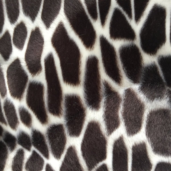 Giraffe Velboa Faux Fur