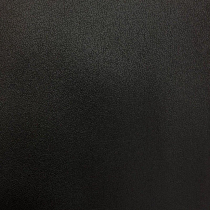 Black Faux Leather Pigskin Fabric