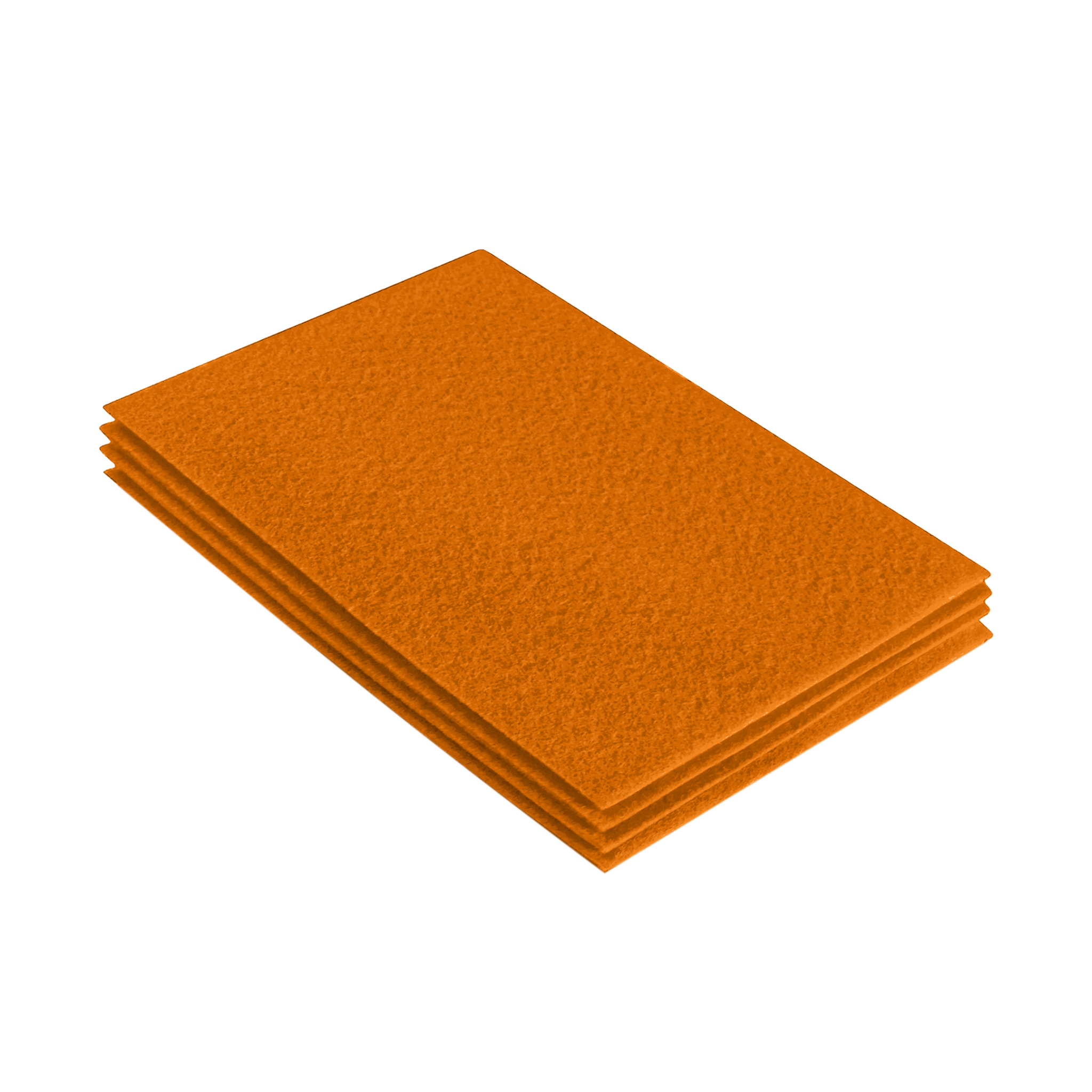 FabricLA Acrylic Felt 9"X12" Sheet Packs | Mango