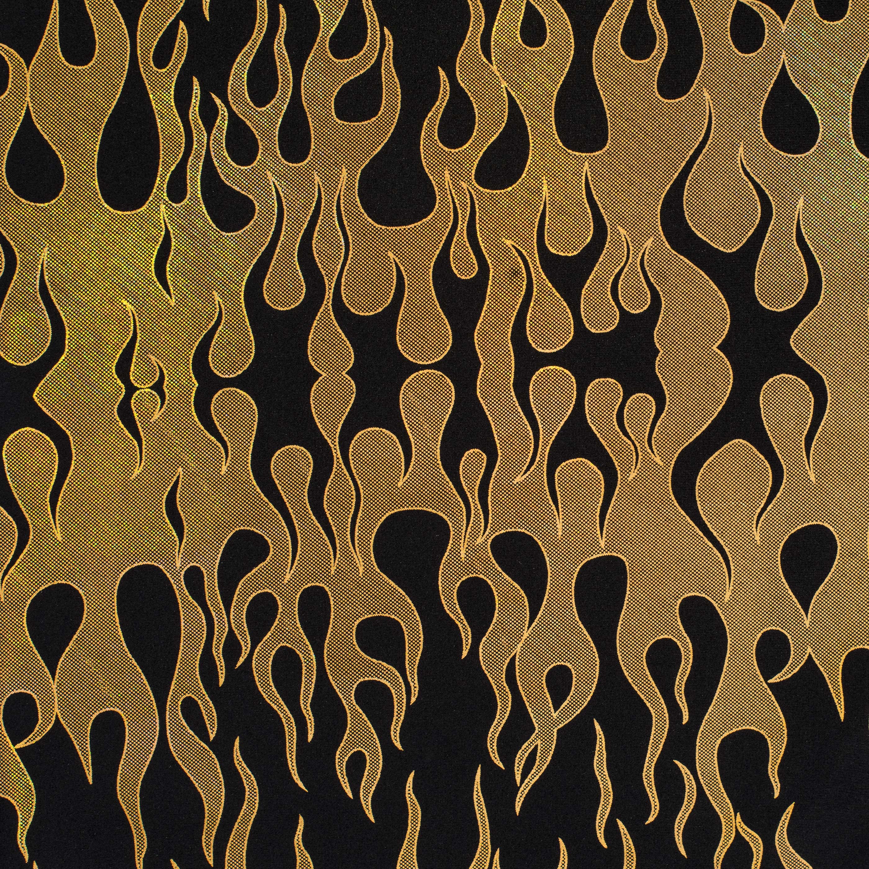 Nylon Spandex Hologram Flame Foil Fabric| Spandex Palace Nylon Spandex Hologram Flame Foil Fabric| Spandex Palace