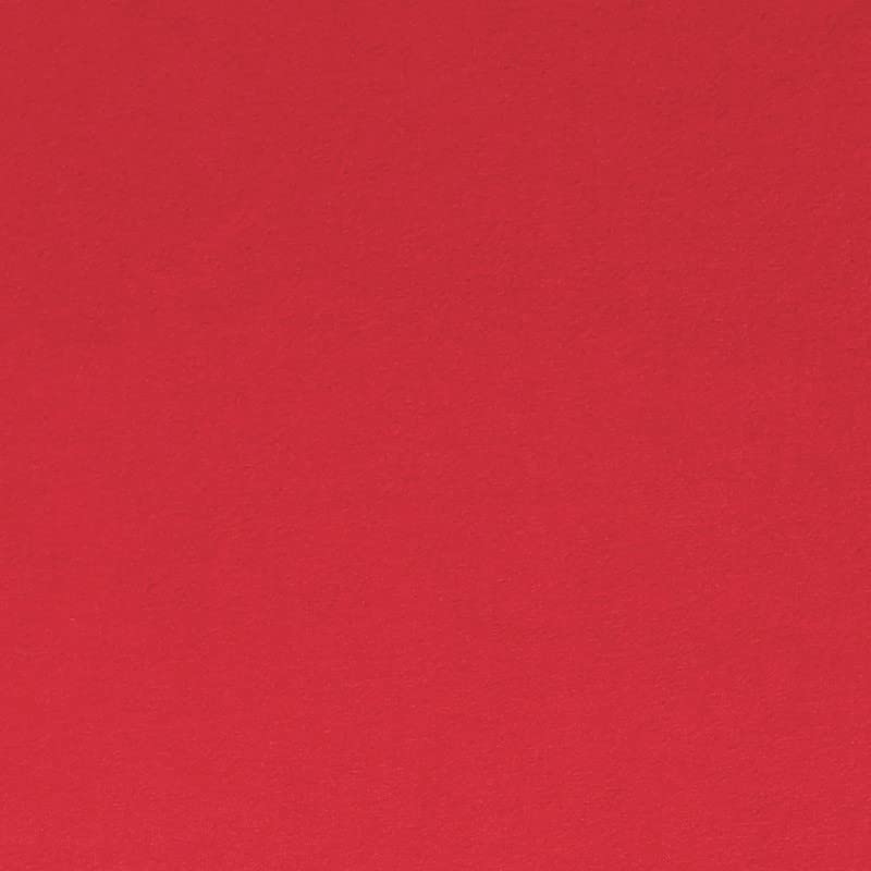 FabricLA DTY Double Brushed Polyester Spandex Knit Fabric | Red