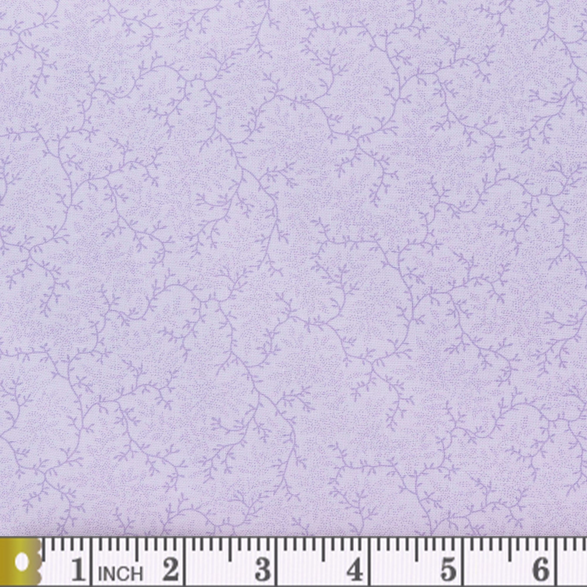 Delicate Vines 108" Wide Quilt Backing - Lilac