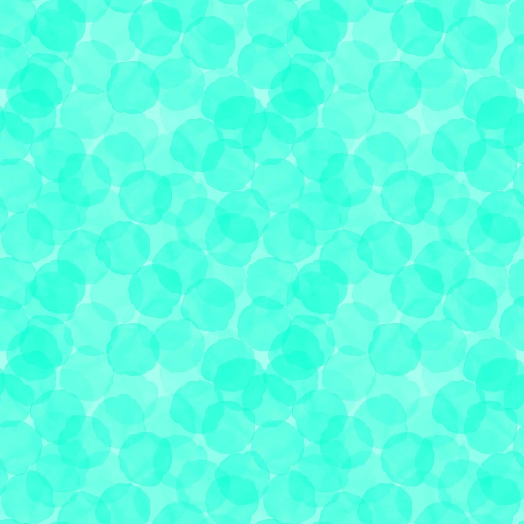 Blue Sea Spray Juicy Tonal Trio Cotton 44"/45" Fabric Per Yard