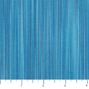 Blue Arctic Space Dye Cotton 44"/45" Fabric per yard