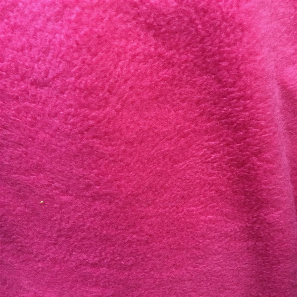 Hot Pink Solid Anti Pill Polar Fleece Fabric