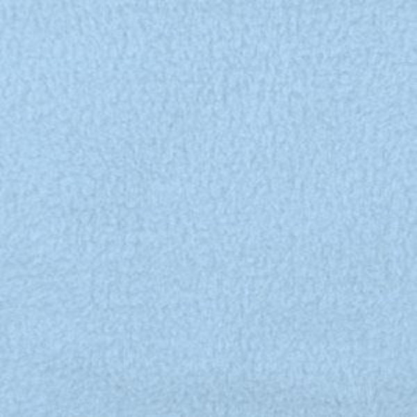 Baby Blue Solid Anti Pill Polar Fleece Fabric