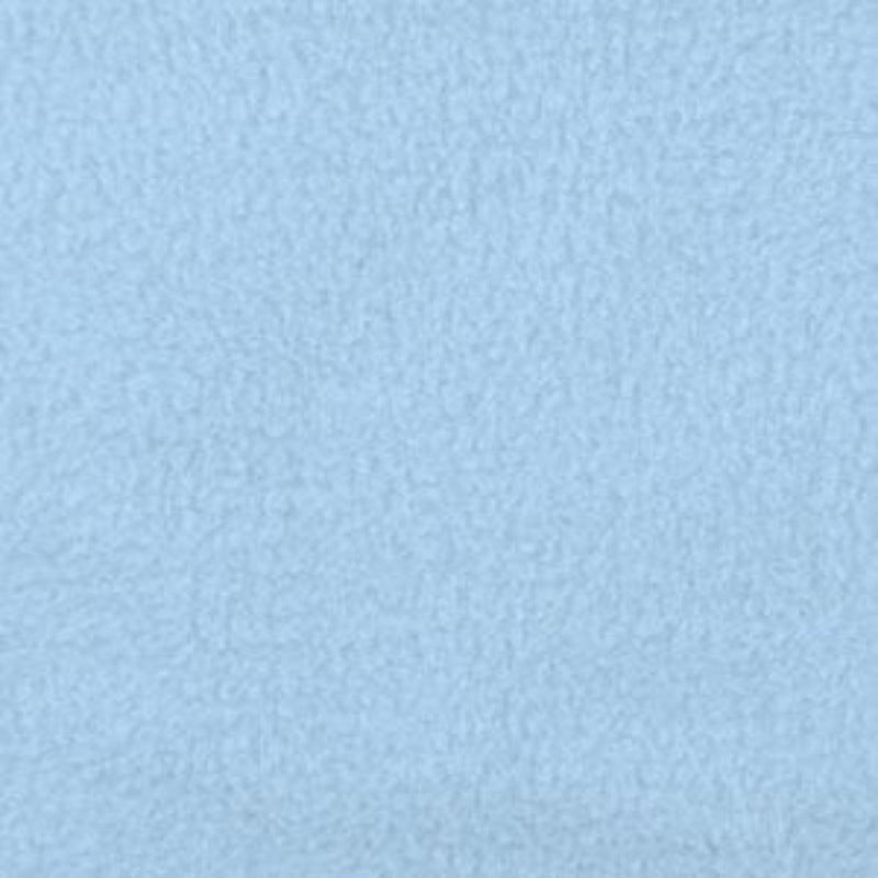 Baby Blue Solid Anti Pill Polar Fleece Fabric