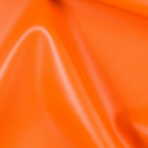 Orange Soft Skin Faux Leather Vinyl Fabric