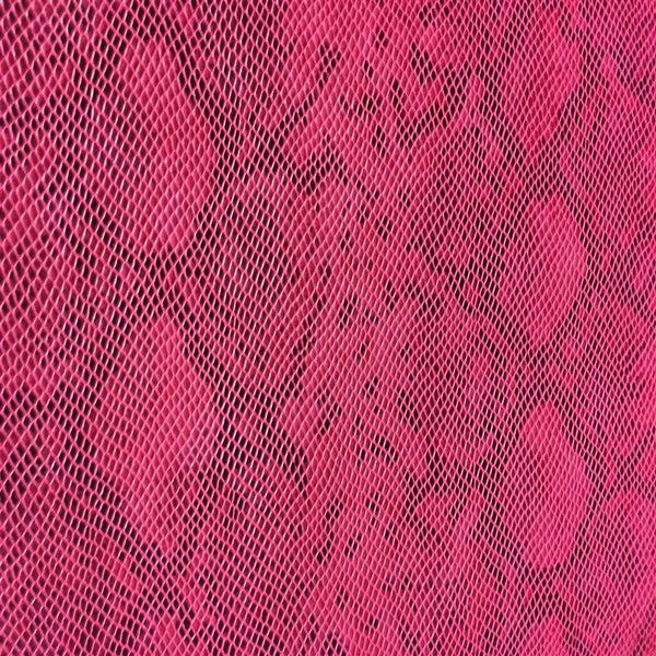 Pink Matte Python Snake Skin Vinyl Fabric