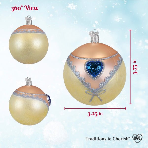 Soul Of The Sea Round Ornament - Spandex PalaceOld World Christmas