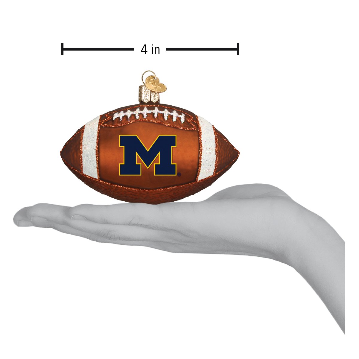Michigan Football Ornament