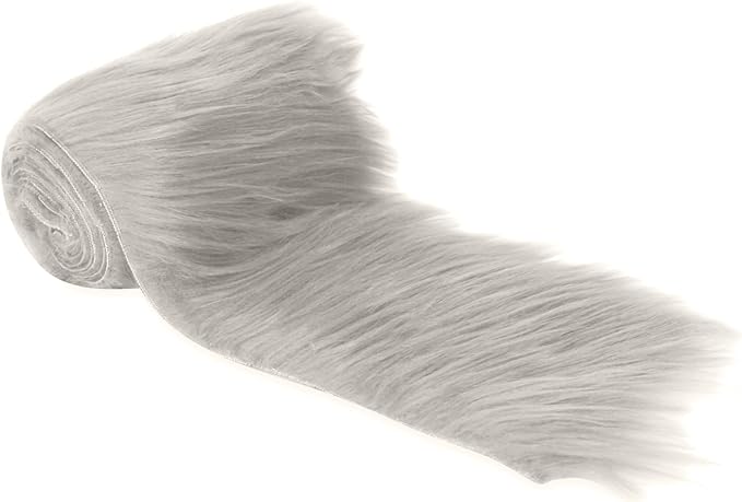Faux Fur Fabric Trim Precut 6X60 Inch DIY Craft Costume Pack