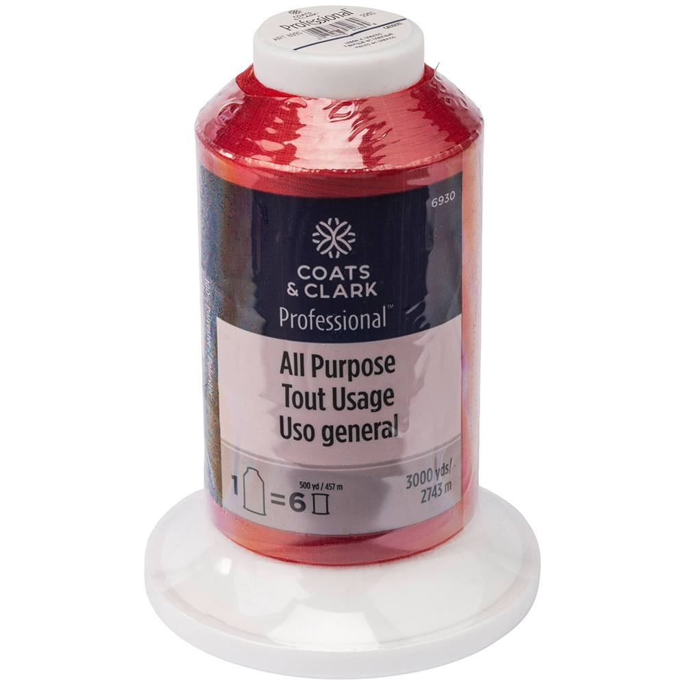 Coats & Clark Professional All Purpose Polyester Thread (3000yds)