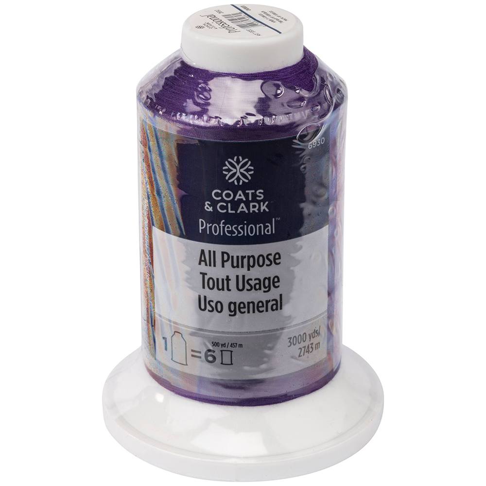 Coats & Clark Professional All Purpose Polyester Thread (3000yds)