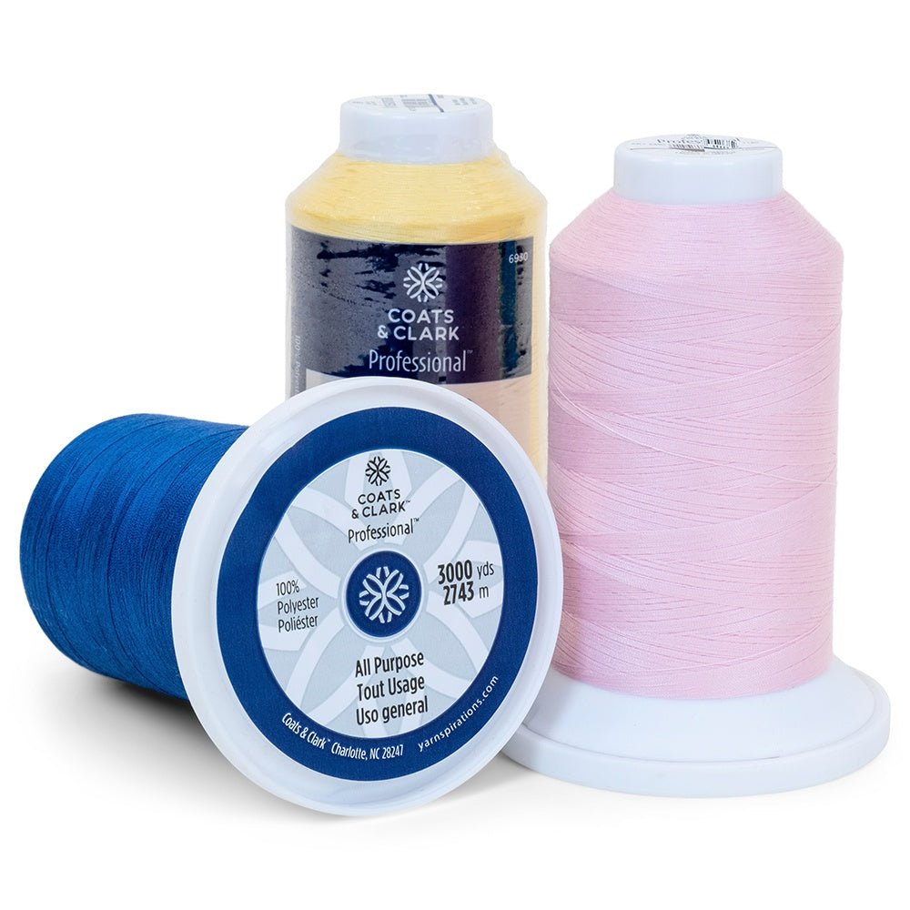 Coats & Clark Professional All Purpose Polyester Thread (3000yds)