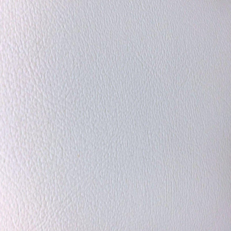 White Soft Skin PVC Faux Leather Vinyl Fabric