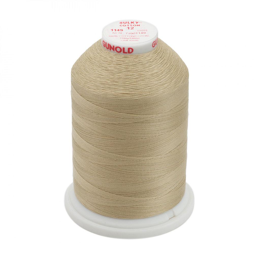 Sulky 12wt Cotton Thread (2100yds)