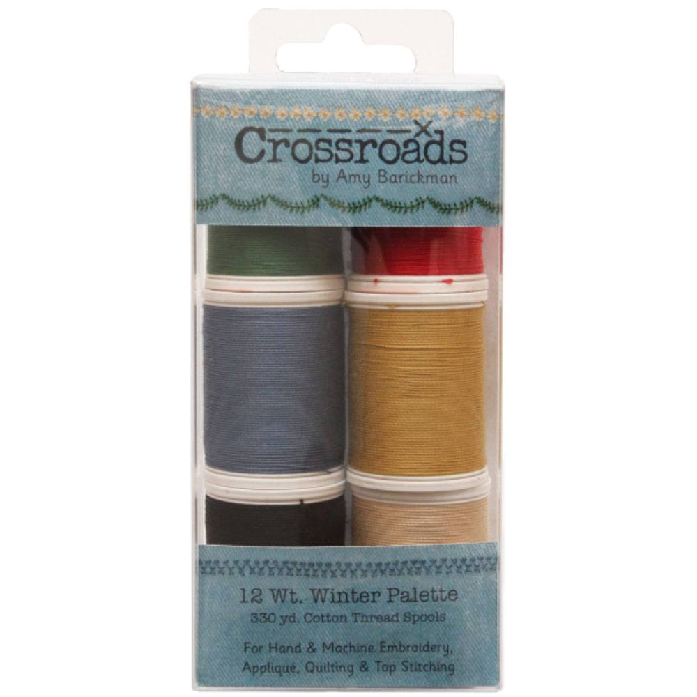 Sulky, Designer Crossroads Denim 6 Spool Thread Kit (330yds)