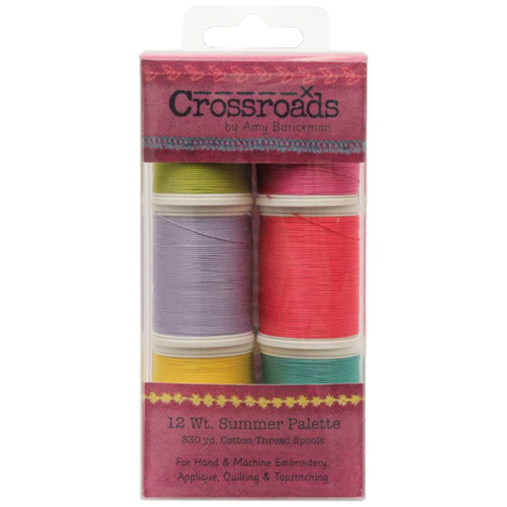 Sulky, Designer Crossroads Denim 6 Spool Thread Kit (330yds)