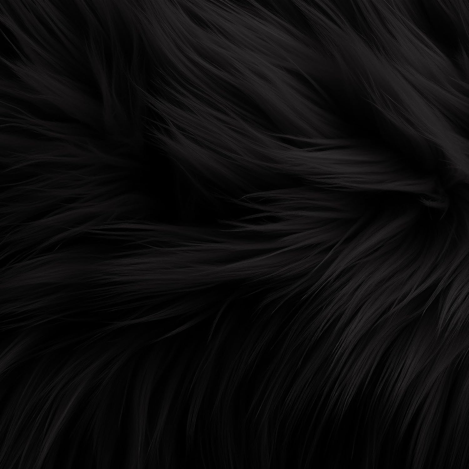 Faux Fur Fabric (2–4 Yards) Bulk – Shaggy Plush Long Pile, 60" Wide