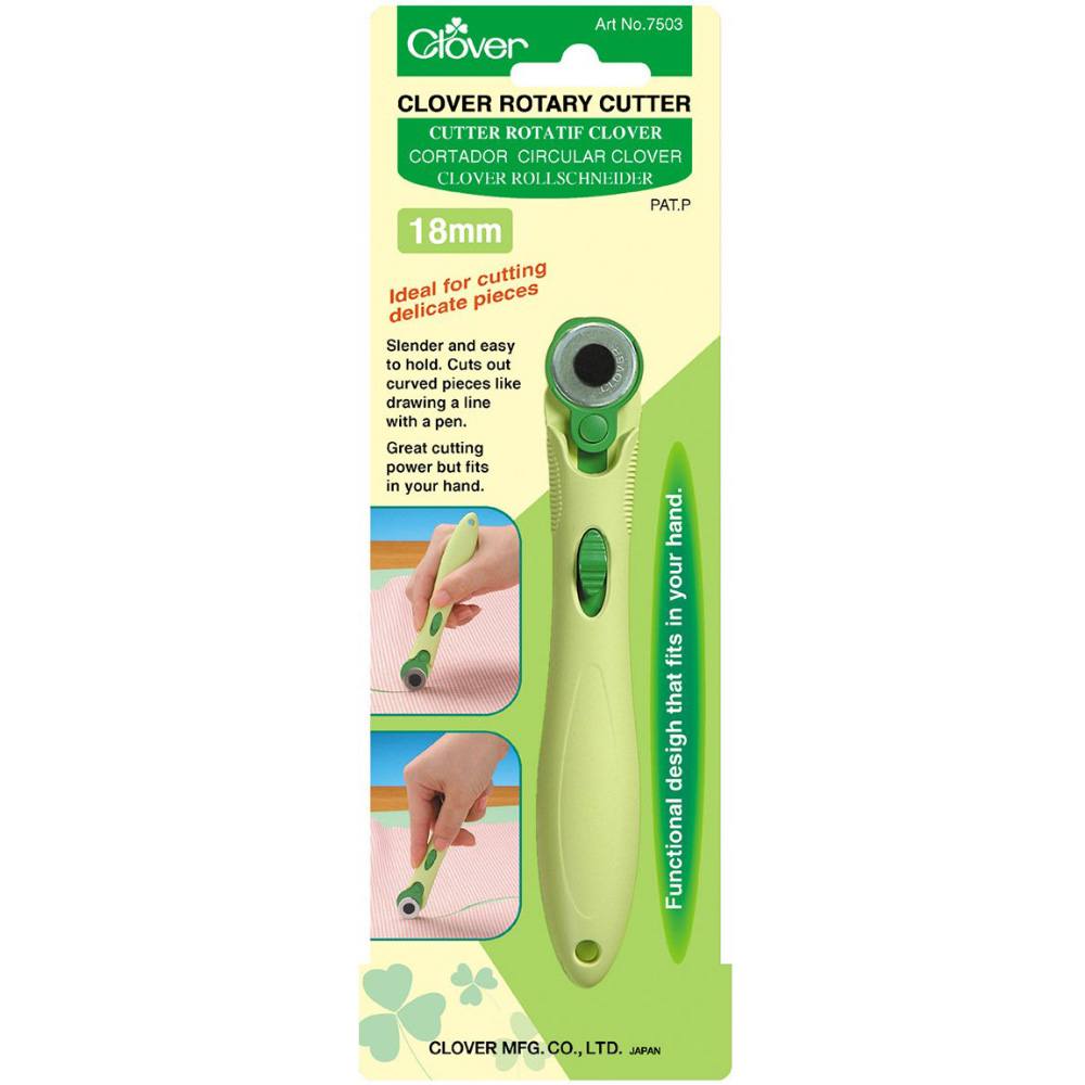 18mm Softgrip Rotary Cutter, Clover