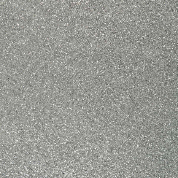 Silver Sparkle Glitter Vinyl Fabric