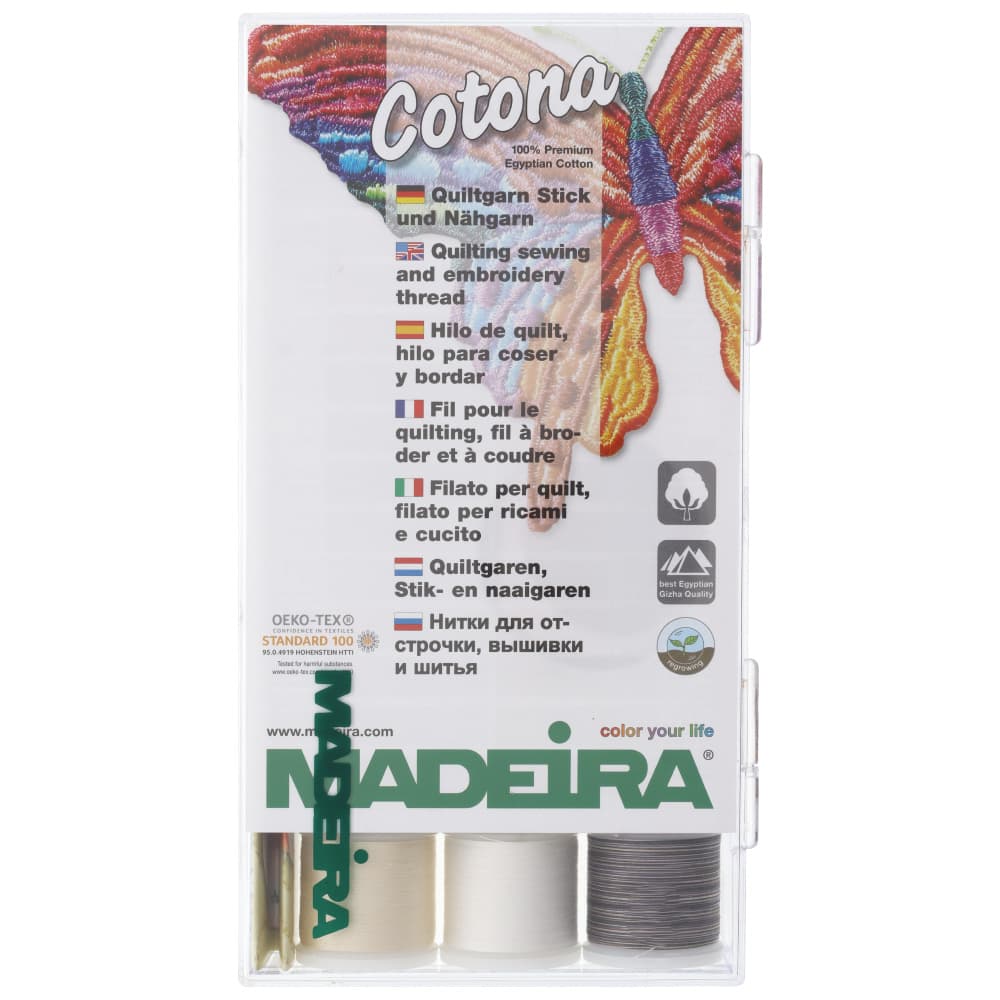 Madeira Cotona 18 Spool Thread Pack - Variegated