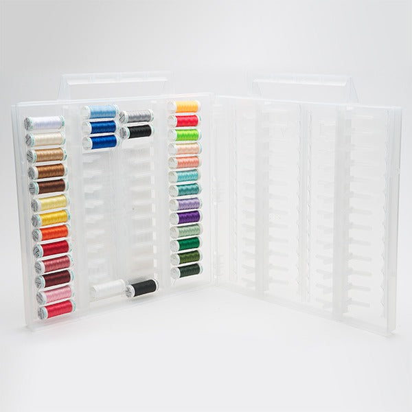Sulky, Slimline Case with Poly Deco Thread Starter Collection - 33 Spools
