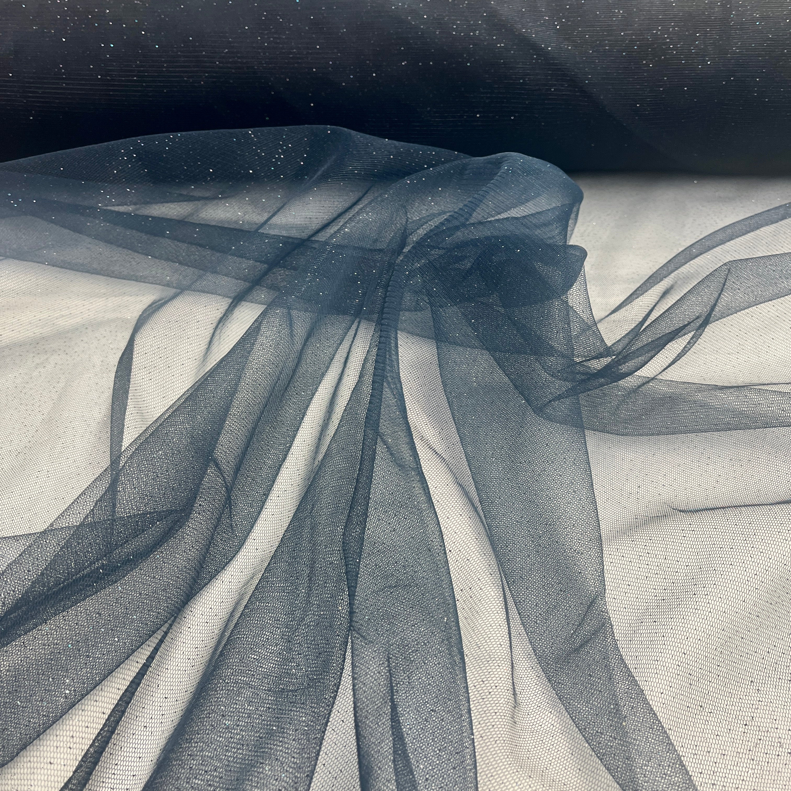 Glitter Mesh Fabric – 60" Wide Sparkle Net for Dresses & Costumes | Lace USA - Glitter Mesh
