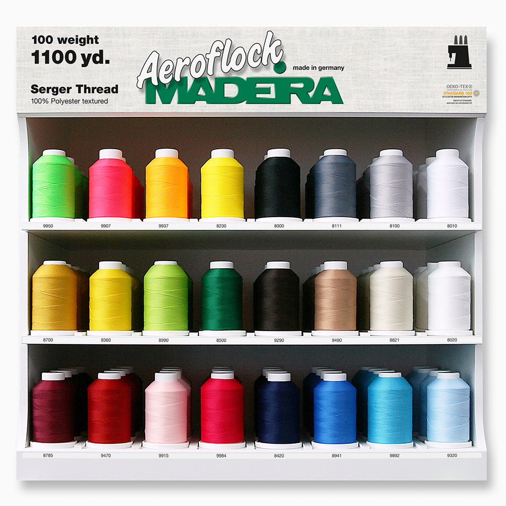Madeira Aeroflock Stretch Serger Thread (1,100yds)