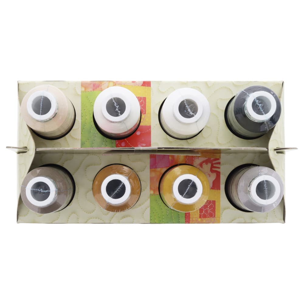 Madeira Aeroquilt Thread Pack (8 Cones) - Neutral