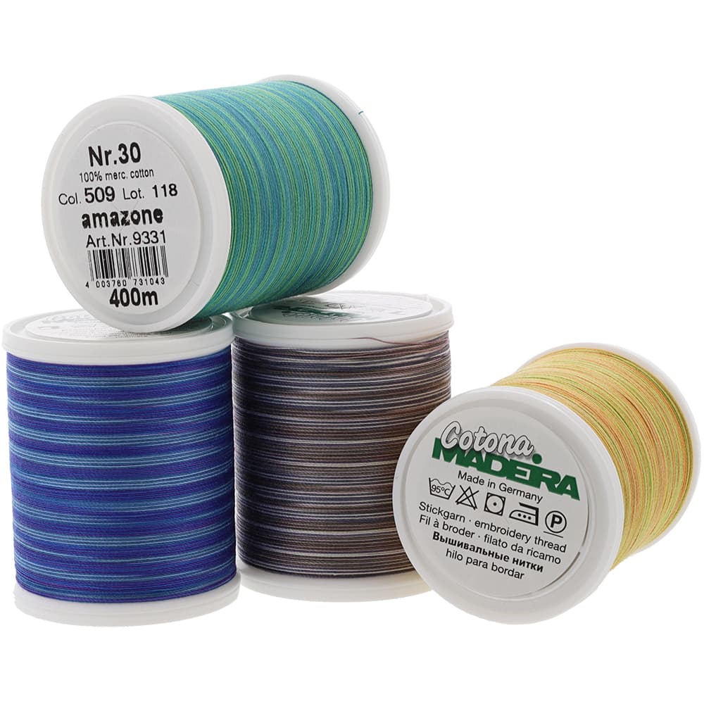 Madeira Cotona 30 Thread (Variegated, 440 Yards)
