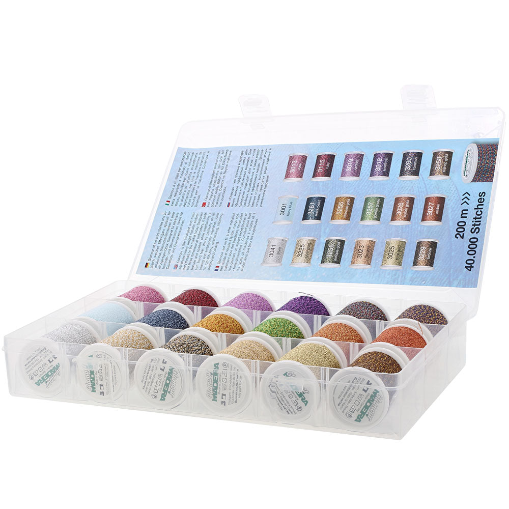 Madeira  Smartbox Glamour Metallic Thread - 18pk